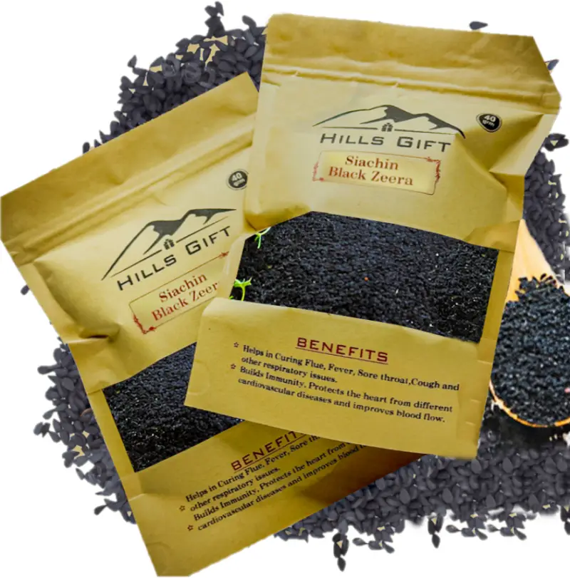 Siachen Black Cumin (Kala Zeera)