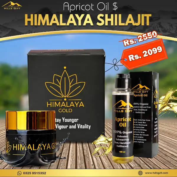 Shilajit and Apricot Oil - Bundle Pack